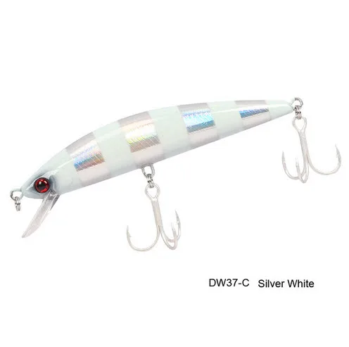 TSURINOYA DW37 Bearking тонущие приманки Minnow 120 мм 40 г тройные Крючки искусственные жесткие приманки Leurre Dur воблеры для ловли карпа - Цвет: C