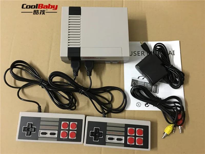 Coolbaby RS-38 TV портативные проигрыватели игровая консоль встроенный 600 классических