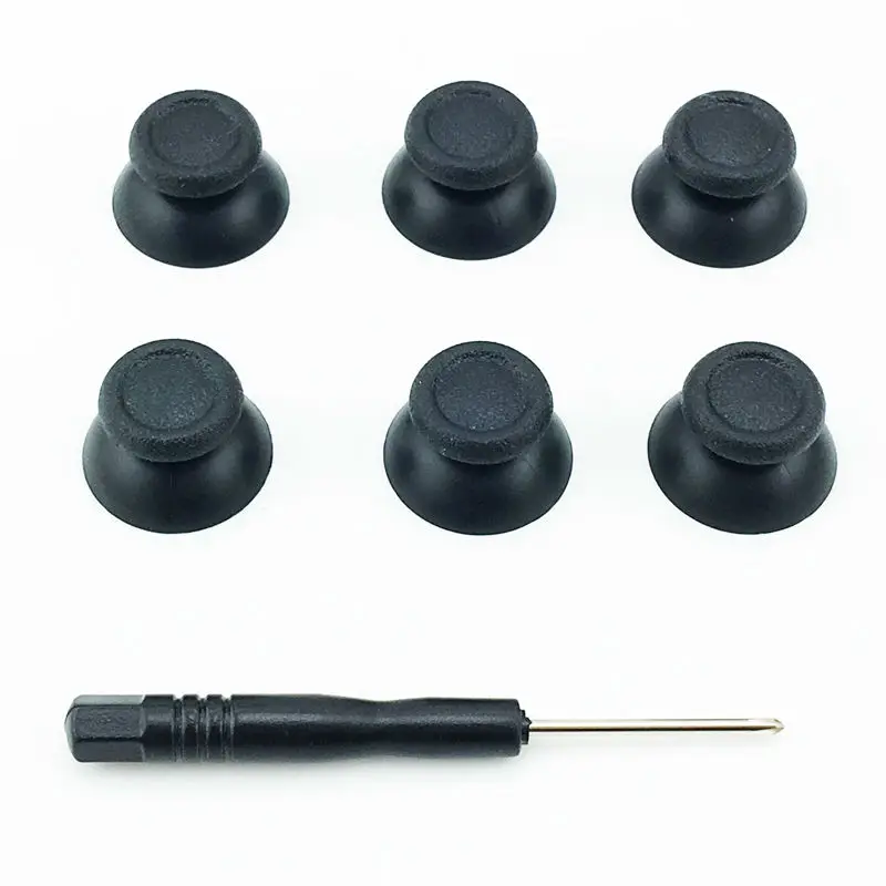 Сменный контроллер 6 шт./лот аналоговые Thumbsticks для PS4 Slim Pro Thumb Stick Sony Play Station 4 L060