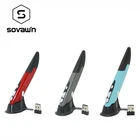 Мини Беспроводная оптическая Ручка мышь 2,4G 1600 DPI 4 кнопки карандаш USB эргономичные мыши для компьютера ноутбука настольного компьютера