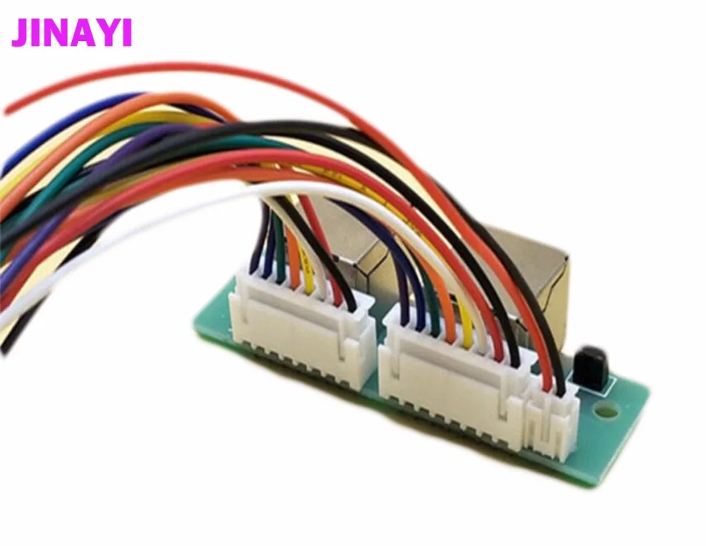 10 шт. POE двойной сетевой RJ45 разъем беспроводной мост плата адаптера AP соединитель