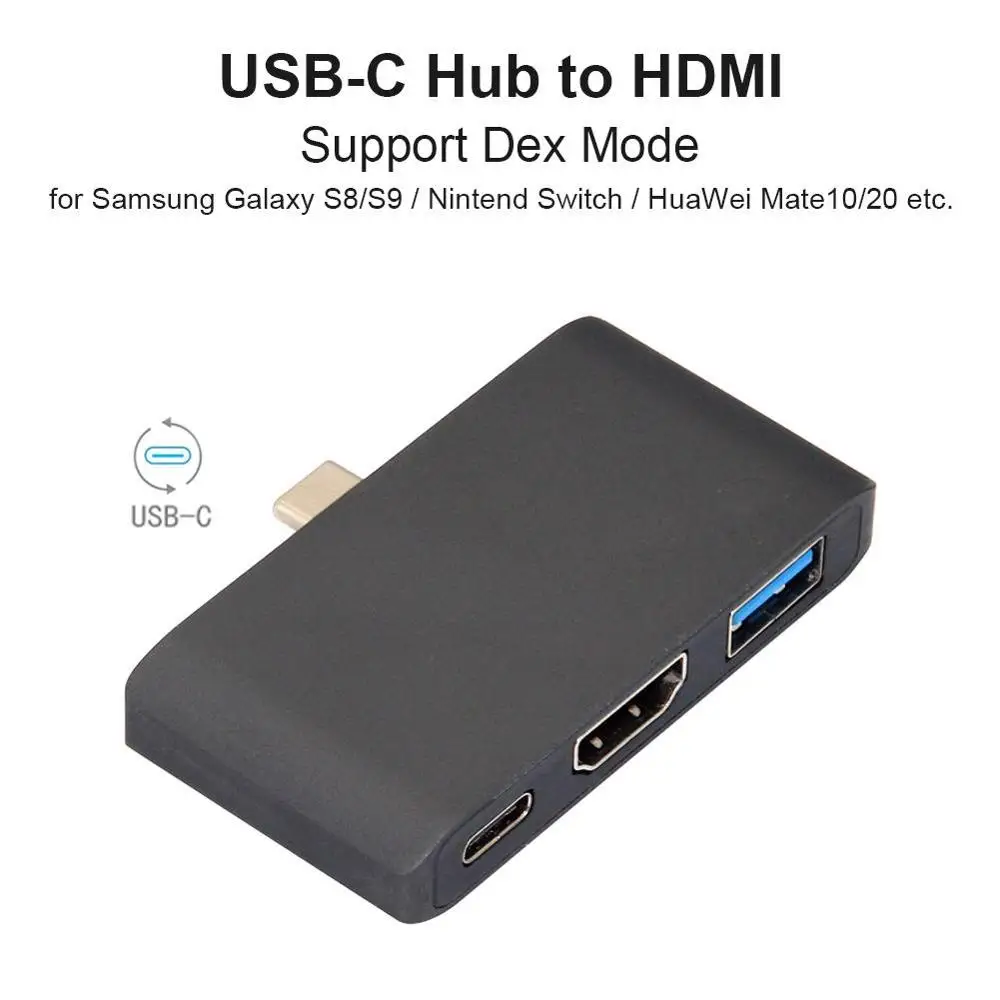 USB хаб Все в одном Type C HDMI мобильный телефон конвертер экрана компьютера поддержка