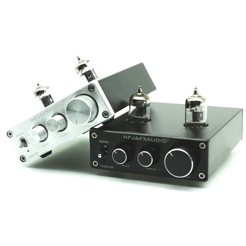 FX AUDIO TUBE 03 MINI Bile 6J1 предусилитель ламповый усилитель буферный регулировка басов