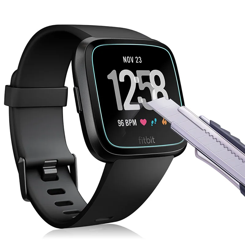 Защитное стекло для Fitbit Versa Glas Защита экрана Смарт-часы защита мягкая пленка