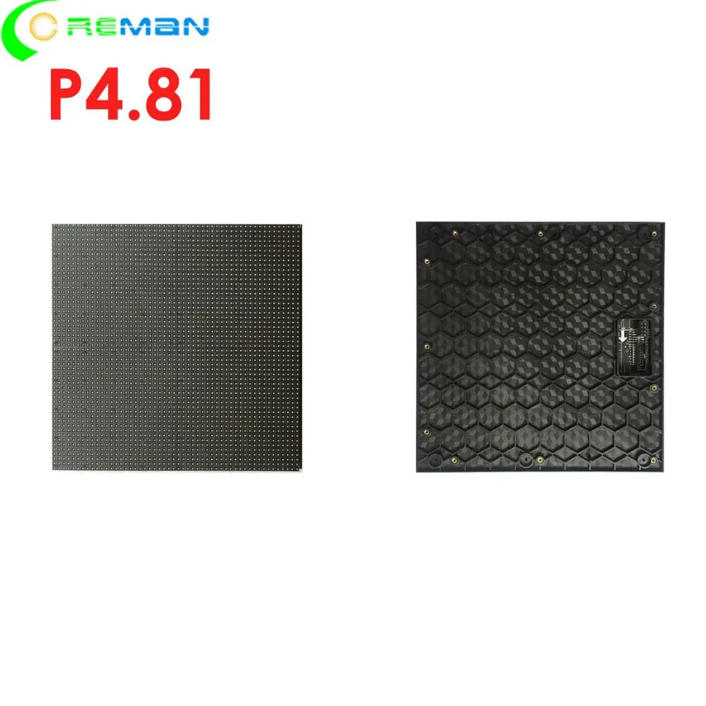 Бесплатная доставка небольшой размер diy led видео знак панель p4.81 52x52 50x50 60x60 rgb