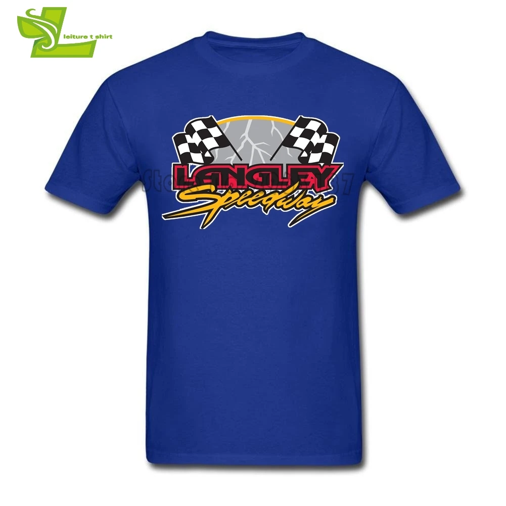 Langley Speedway футболка мужские новейшие футболки с принтом Классическая Удобная