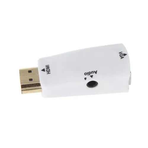 Совершенно новый 1080P HDMI папа к VGA Женский адаптер видео конвертер с аудио выходом |