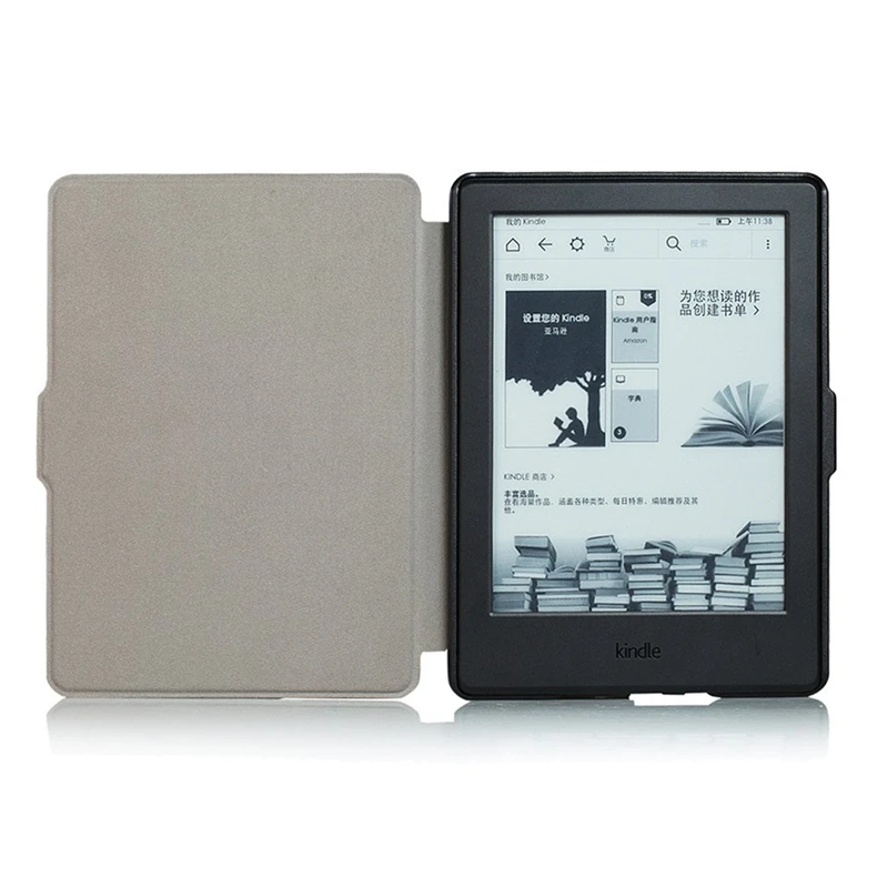 Чехол для Amazon Kindle 8-го поколения Smart Shell Кожаный флип-чехол с функцией автоматического сна для Kindle 8-го поколения