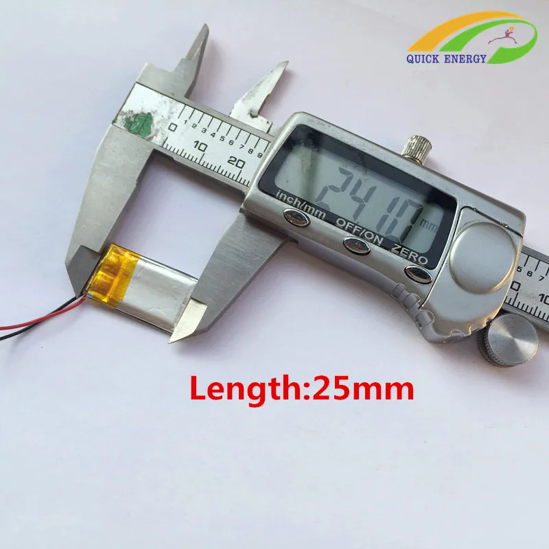 2 шт. 601525 180 МАЧ 3.7 В thium полимерный аккумулятор|polymer battery|180mah 3.7vbattery polymer battery |
