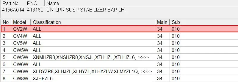 Задняя левая и правая подвеска стабилизатор Подвески ссылка для Mitsubishi OUTLANDER DELICA 4156A013 4156A014