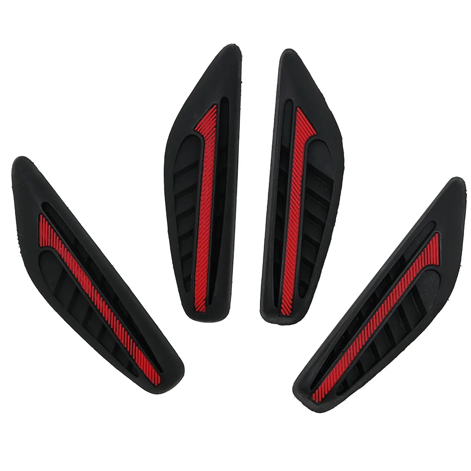 4 шт./лот защита для автомобильных дверей и зеркал заднего вида боковых краев