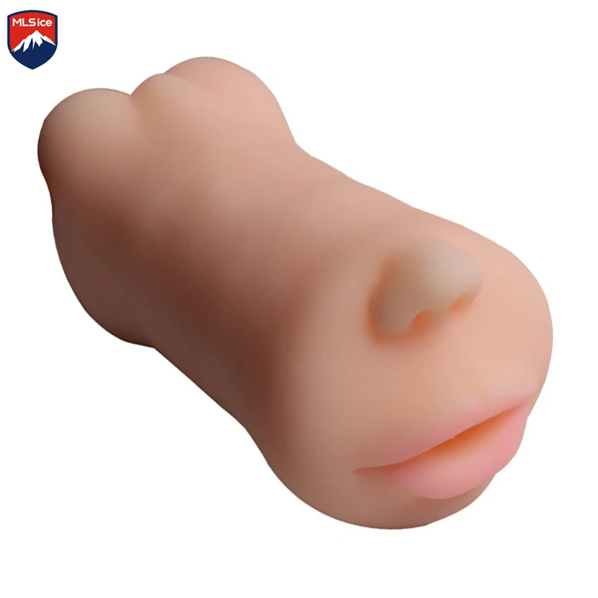 MLSice Мужской мастурбатор 3 отверстия Вагина настоящая киска силиконовая вагина
