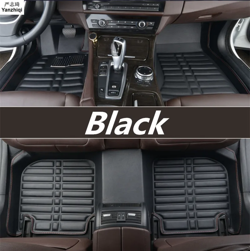 

Leather car floor mats FIT FOR Kia Forte / Cerato K3 Sedan 2014 2015 2016 2017 2018 car-styling Custom car mat