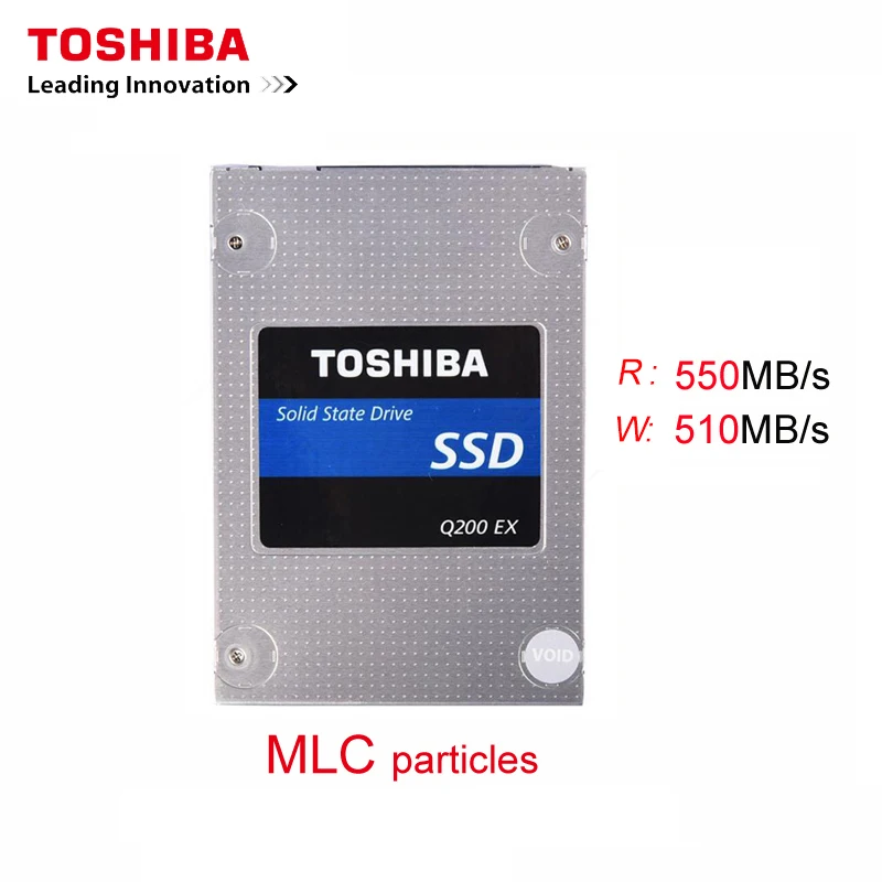 TOSHIBA 240GB Internal Solid State Drive Q200 EX MLC Hard Drive Disk 2.5  SATA 3 SSD High Speed Cache for Laptop Deaktop PC
