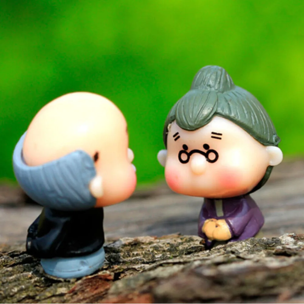 5 пар DIY старинный мини-сказочный сад gnome животных Террариум с мхом домашний декор