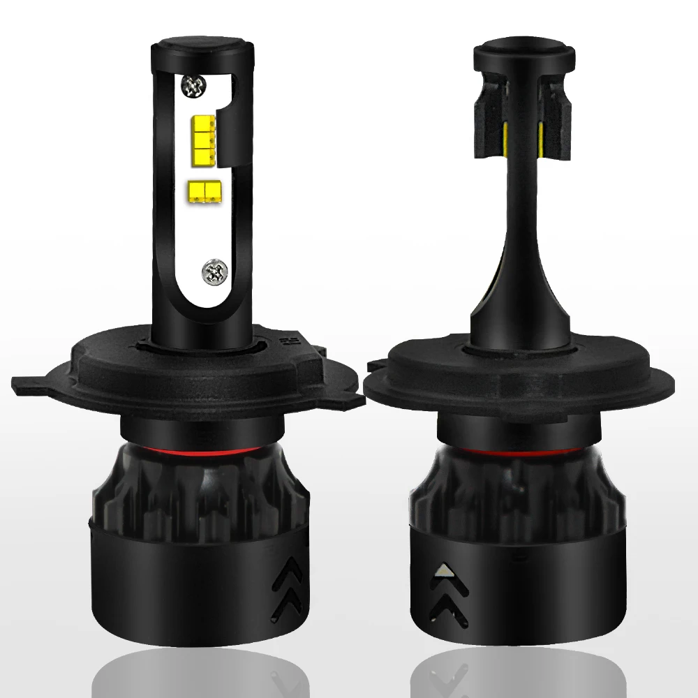 Eurs Mini8 Car LED headlight H4 H7 H11 H1 H3 9005 9006 Headlight Bulbs Hi-Lo Beam 40W 4800LM 6000K Auto Headlamp DC9v~30v | Автомобили и