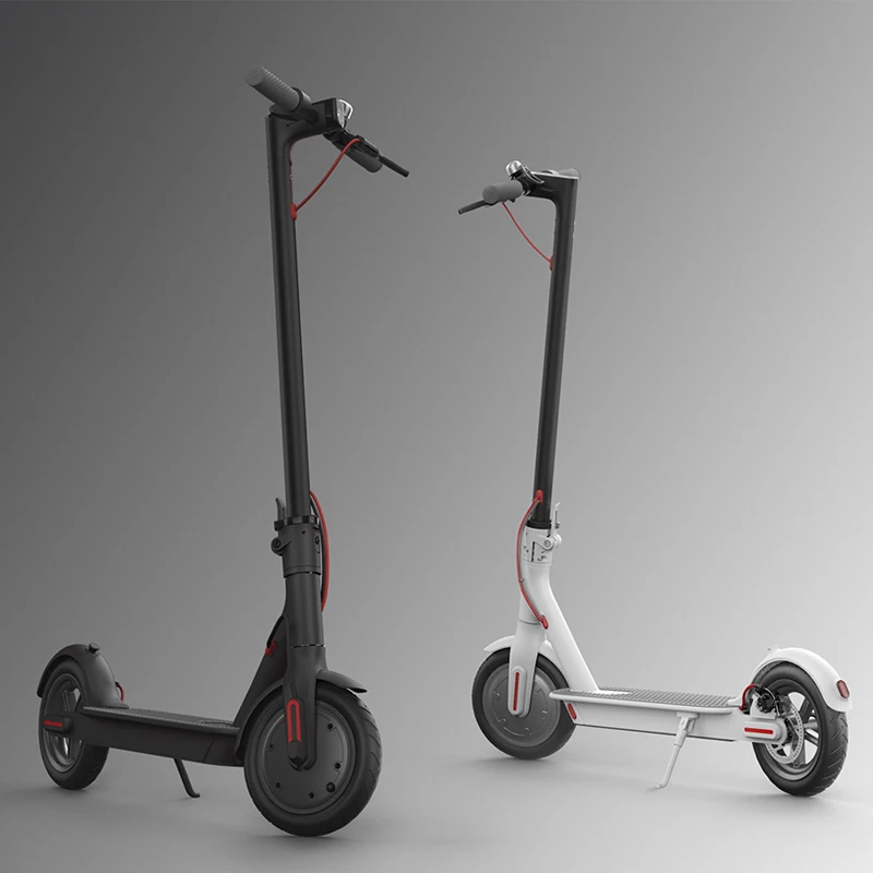 Складной двухколесный электрический скутер 8 5 дюймов из алюминиевого сплава