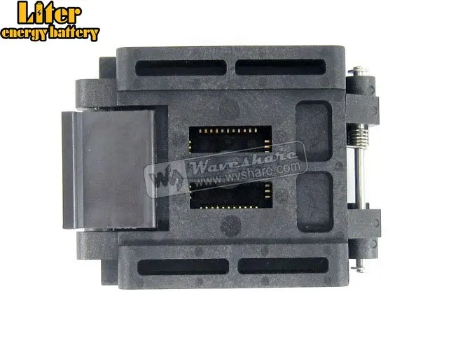 Оригинальный бренд новинка Enplas QFP44 FPQ 44 0.8 19 IC тестовый блок адаптер 0 8 мм шаг TQFP44