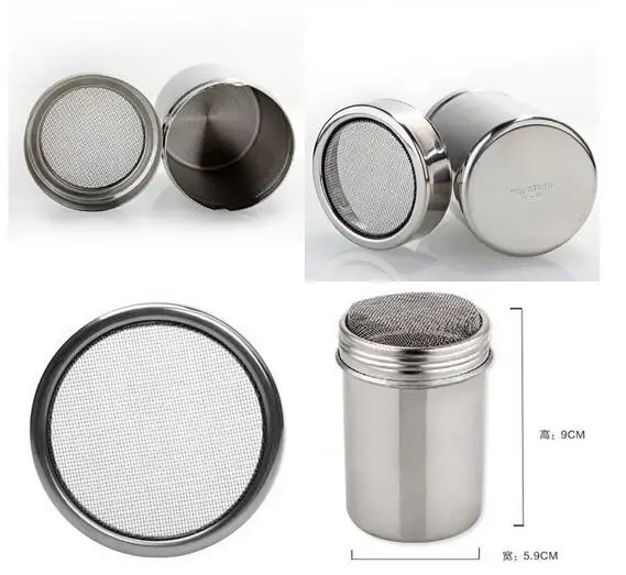 Нержавеющая сталь силовая бутылка бурый порох Кофе Бутылочки для приправ новый