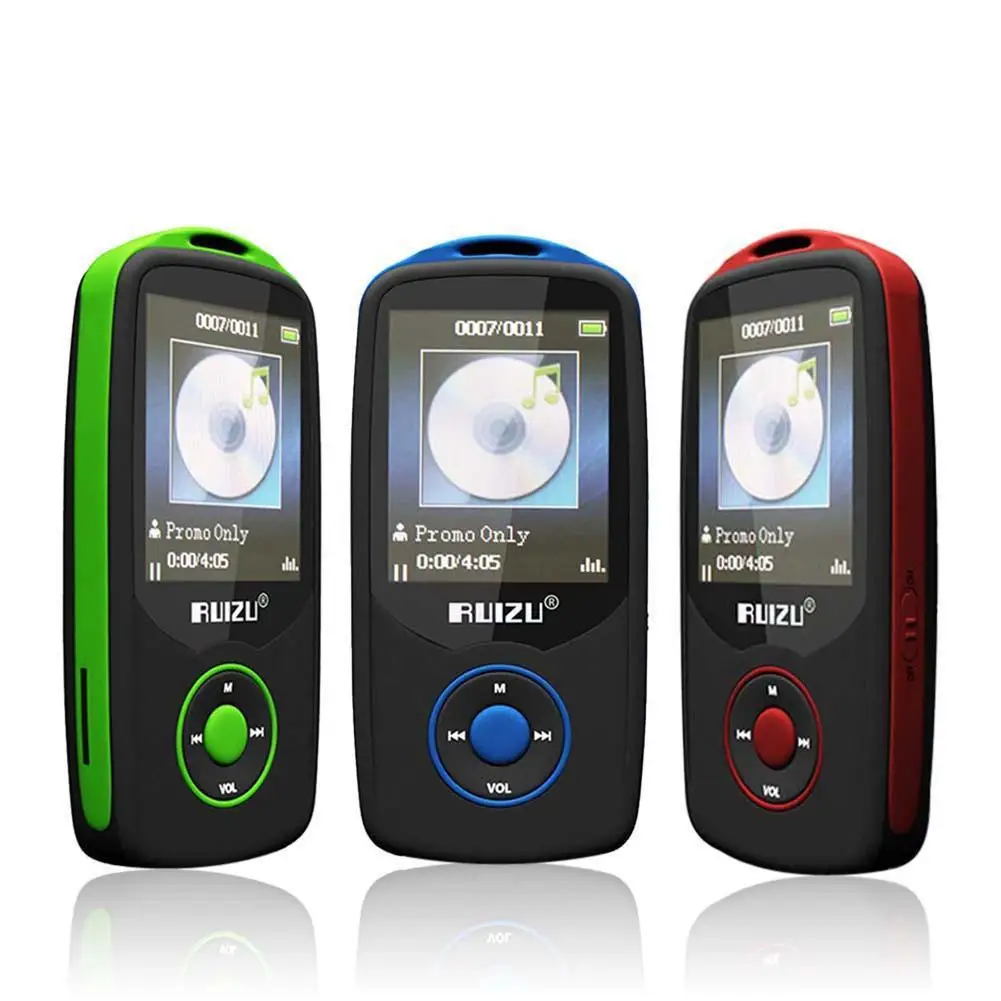Музыкальный плеер RUIZU X06 обновленная версия 4 Гб MP3 с 1 8 дюймовым экраном высокое