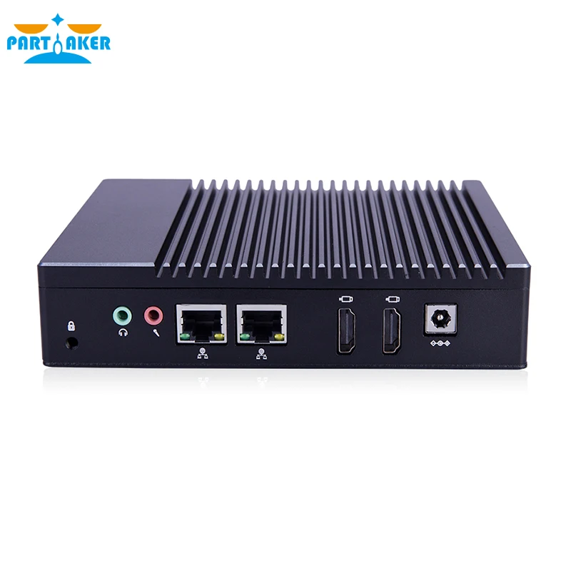 Причастник C5 четырехъядерный J3160 безвентиляторный мини ПК PFsense маршрутизатор