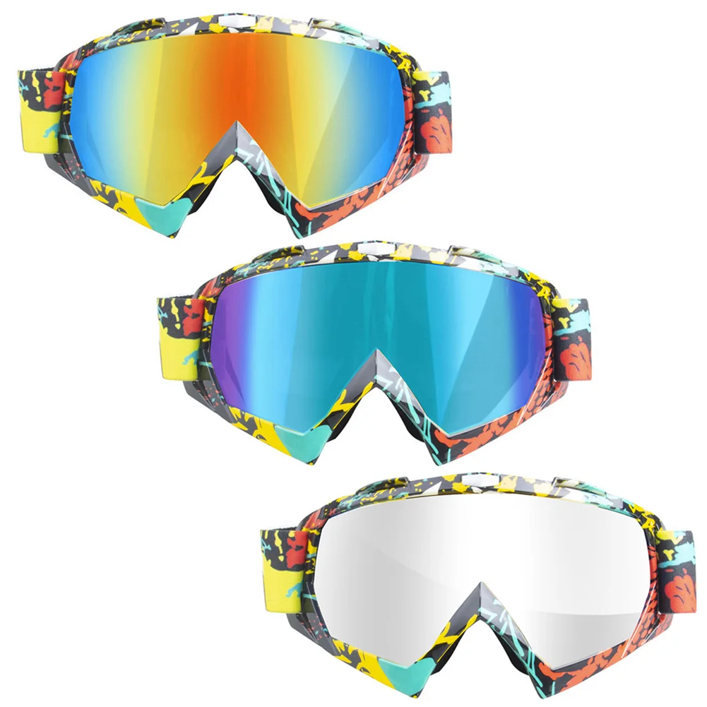 Очки скейт Беговые лыжные очки для сноуборда ветрозащитные снегоходы