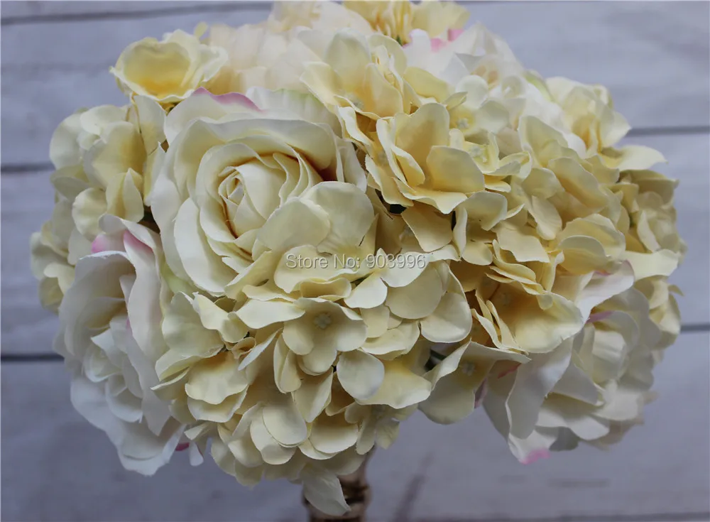SPR 30 см Шампань 10 шт./лот Свадебный дорожный свинцовый искусственный цветочный