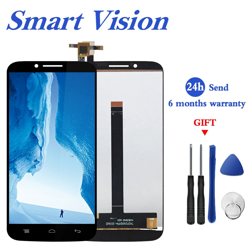 Запчасти для ремонта ЖК-экрана Umi eMAX ЖК-дисплей + сенсорный экран дигитайзер