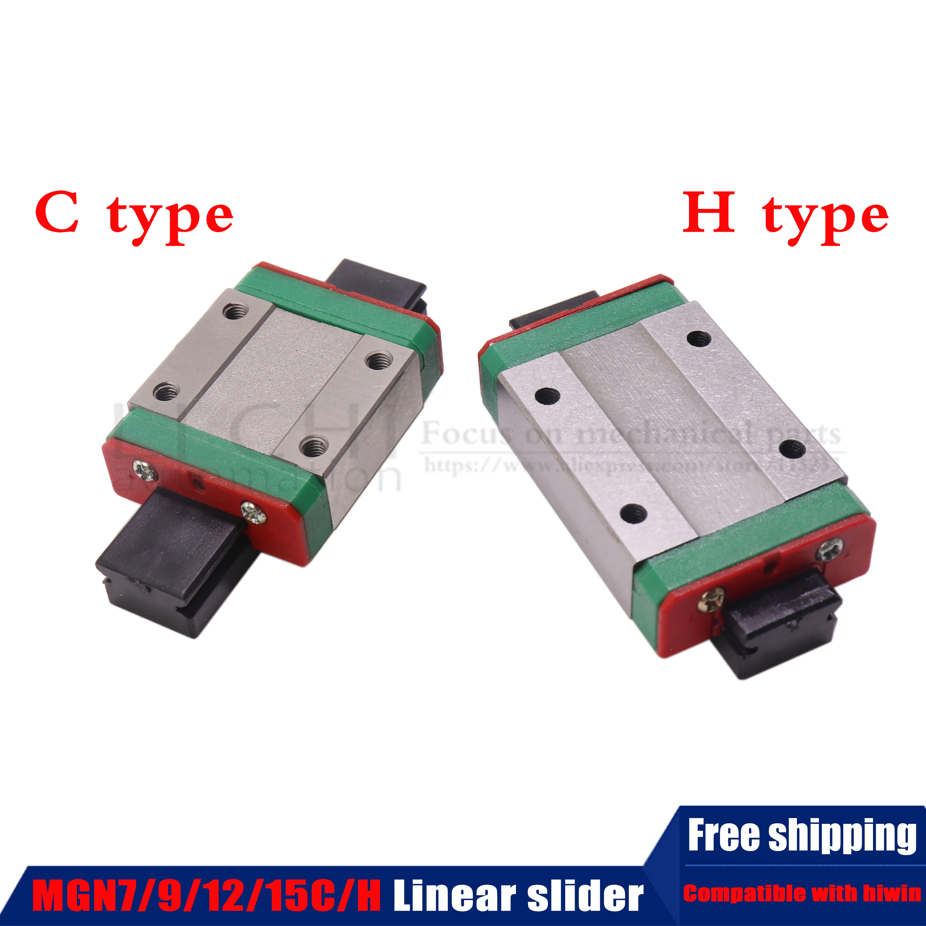 MGN7C MGN9C MGN12C MGN15C MGW12C MGN7H MGN9H MGN12H MGN15H линейный слайдер миниатюрный рельсовый