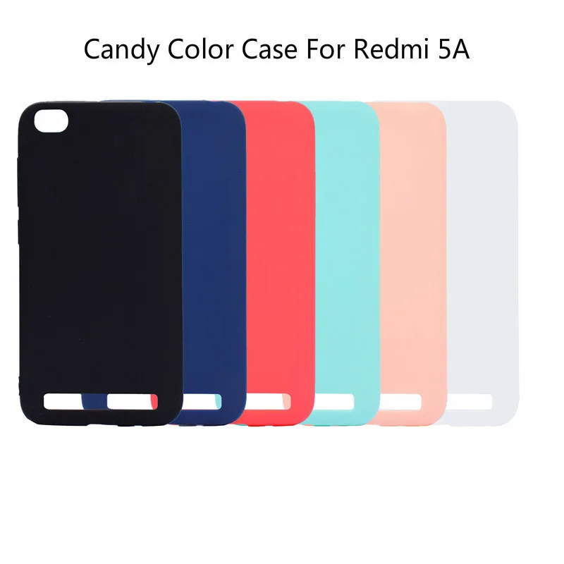 Силиконовый чехол из ТПУ для телефона Redmi 5A задняя крышка защитный Xiomi Xiaomi матовый