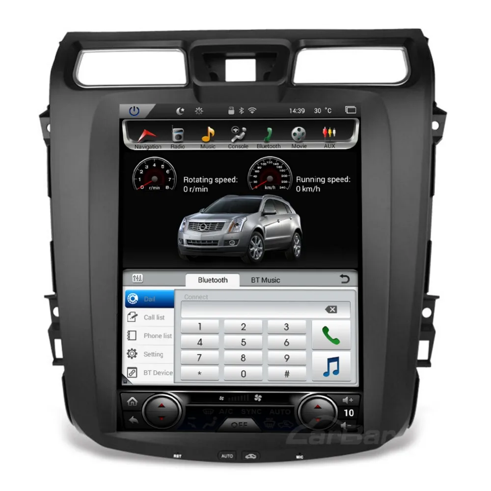 12," вертикальный огромный экран 1280*800 Android автомобильный DVD gps навигатор радио плеер для Nissan Teana 2013 ram 2GB
