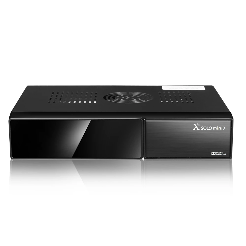 X SOLO MINI 3 спутниковый ресивер 752 МГц двойной DMIPS процессор mini3 DVB-S2 + DVB-T2/C MEELO COMBO -