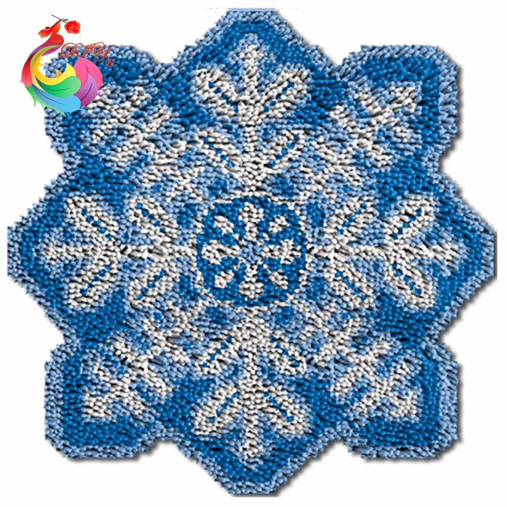 Набор крючков для вязания коврик сделай сам набор инструментов в чемодане ковер