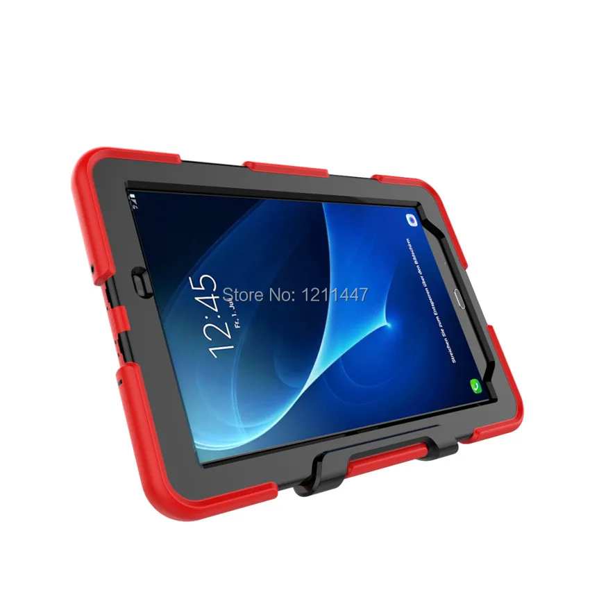 Для samsung GALAXY Tab A A6 10,1 с S ручкой P580 P585 ударопрочный защитный чехол-накладка с подставкой+ подарок