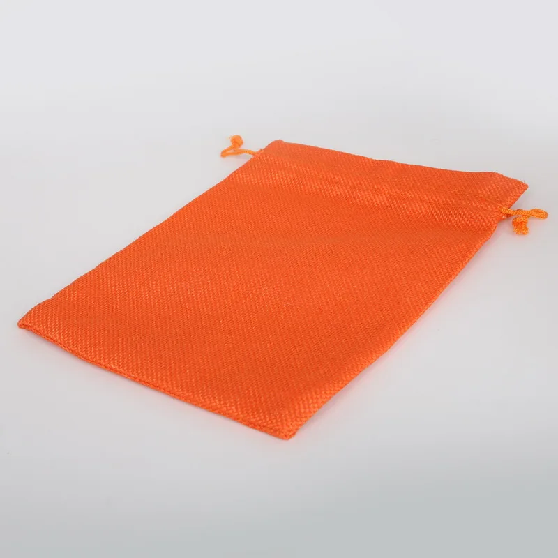 Сумка на шнурке из льна и хлопка 15x20 см 5 шт./лот | Украшения аксессуары