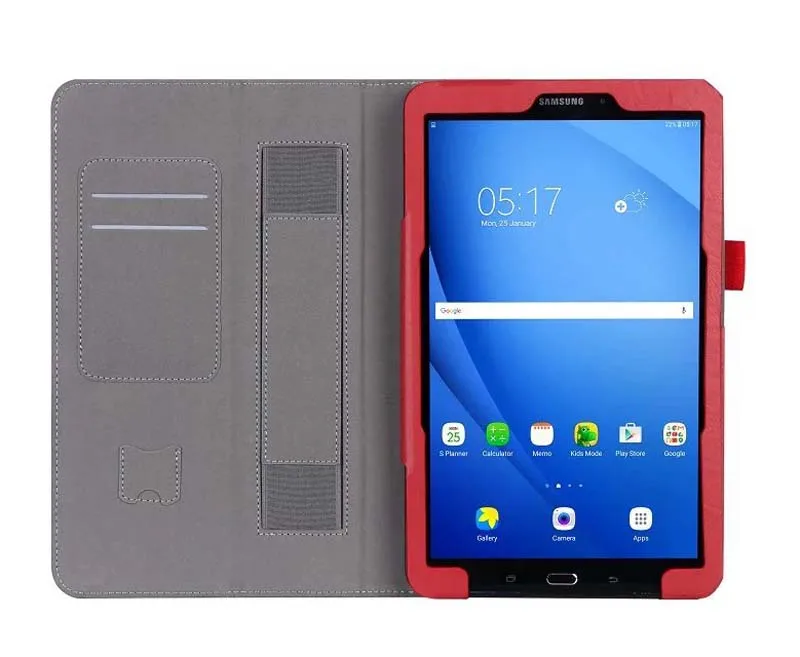Чехол подставка из искусственной кожи для Samsung Galaxy Tab A 10 1 T585 T580|for samsung galaxy tab|strap