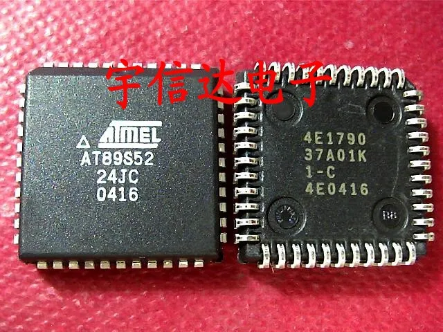 5 ШТ. Новый оригинальный физическая AT89S52 24JC реальной фигуры из сразу