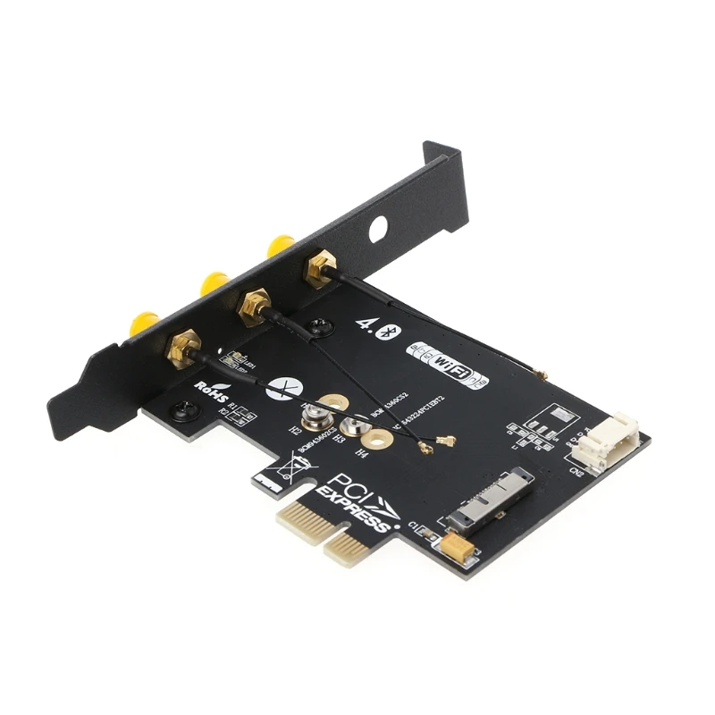 WiFi+ Bluetooth 4,0 Беспроводная карта для Mini PCI-E 1X адаптер для ПК/Hackintosh адаптер карта адаптер модуль