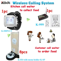 wireless restaurant belt pagers kitchen calling system customers call waiter to order cooker call waiter to pick up order