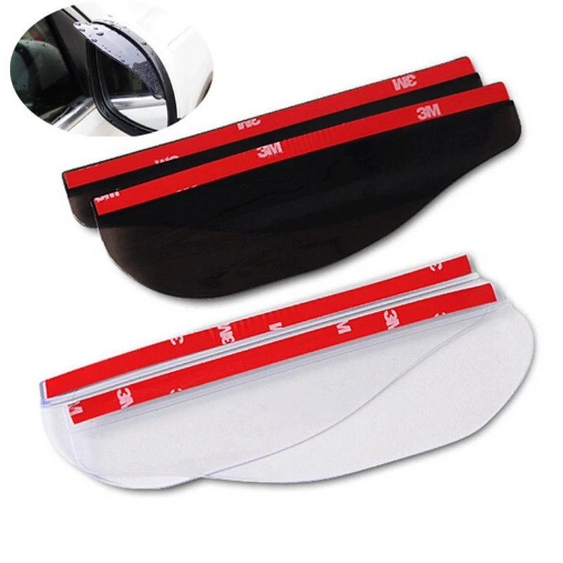 Гибкий козырек от дождя для зеркала заднего вида из ПВХ с защитой | Автомобили и