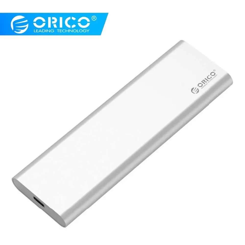 ORICO Алюминий Тип C до USB3.1 GEN2 10 Гбит/с двойной Bay mSATA корпус Поддержка RAID 0 Max 4 ТБ для Mac