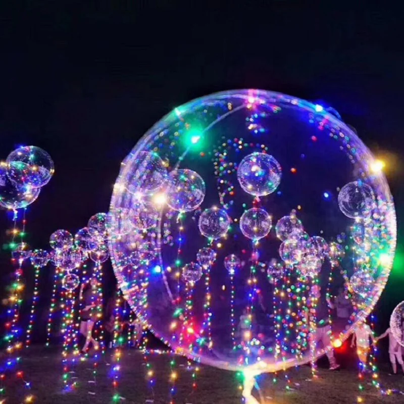 21 &quot10 шт. светодиодные шары BOBO orbs globos cumpleanos infantiles мяч для свадьбы дня рождения