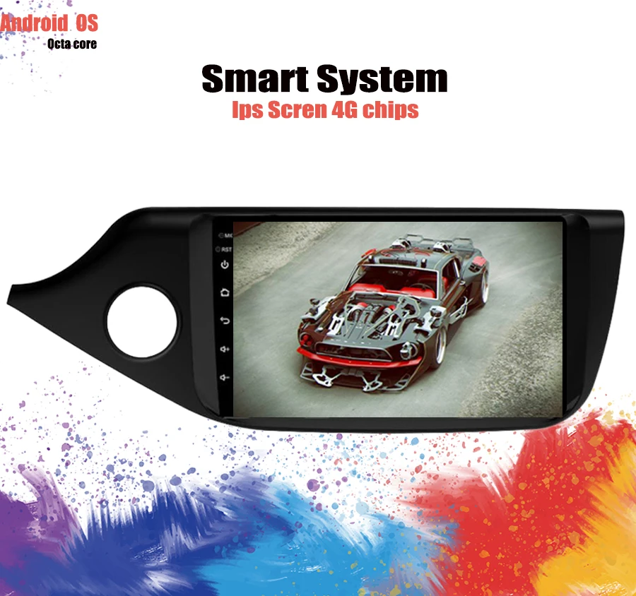 9 &quotAndroid 10 0 автомобильный DVD плеер GPS навигация Мультимедиа для Kia Ceed 2013 2014 2015 18