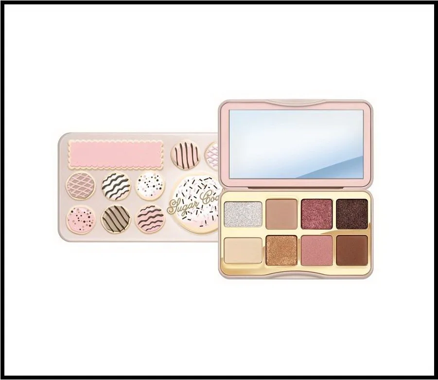 Косметика Сахарное печенье тикалы персик Миниатюрные Тени для век Палитра
