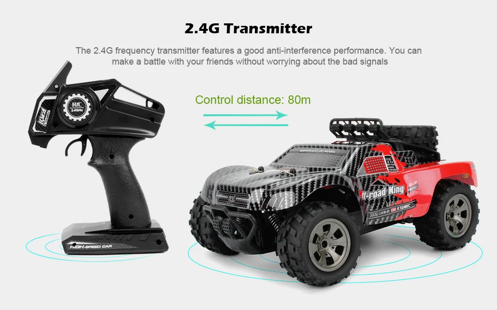 Лидер продаж дистанционного Управление игрушечные машинки RC 2,4G 1/18 18км/ч дрейф внедорожных автомобилей Грузовик пустыне RTR игрушки Рождественский комплект одинаковых рождественских пижам для детей Подарки
