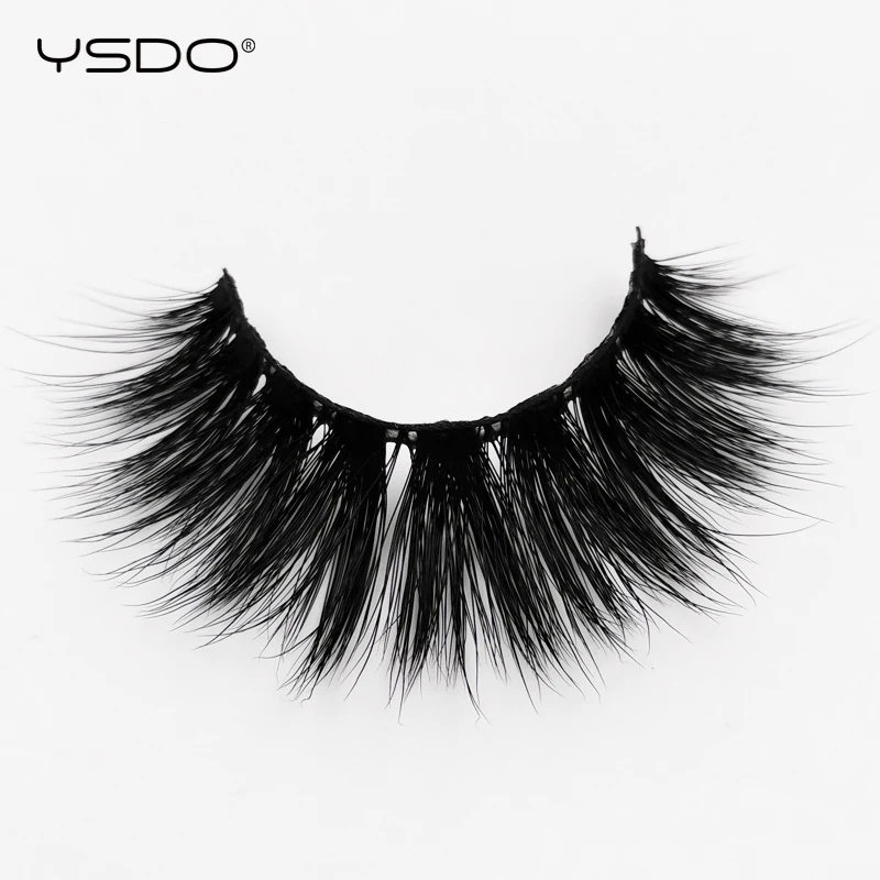 Ресницы из норки ручной работы 100% без жестокости с лотком коробки натуральные