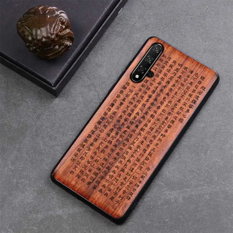 color 10 Чехол Boogic для Honor 20, чехол из натурального дерева, huawei Honor 20 Pro, палисандр, ТПУ, ударопрочный чехол для телефона, чехол Honor20 - Цвет: color 10