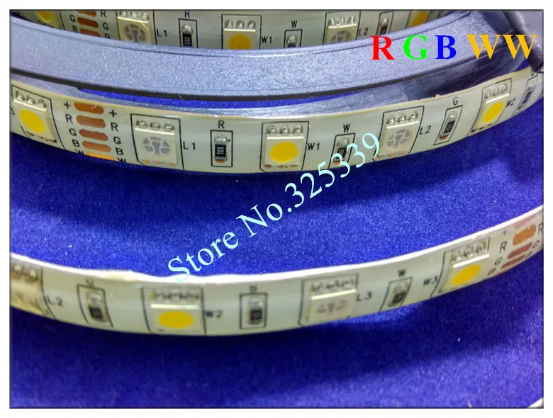 100 комплектов RGBW RGBWW SMD 5050 5 м водонепроницаемая светодиодная лента фонарик RGB+ белая лента+ 40 кнопочный пульт дистанционного управления+ 3A адаптер питания