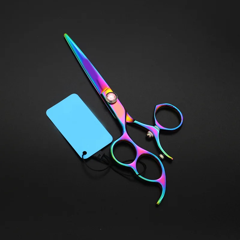 Роторная ручка левосторонние ножницы парикмахерские профессиональные для