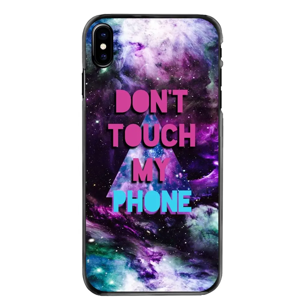 Не надписью Don't Touch My Phone (не трогай мой аксессуары защитный чехол для телефона